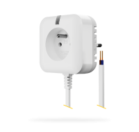 JB-162N-PLUG Priechodná zásuvka s riadeným výstupom