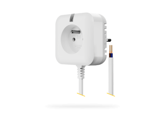 JB-162N-PLUG Priechodná zásuvka s riadeným výstupom