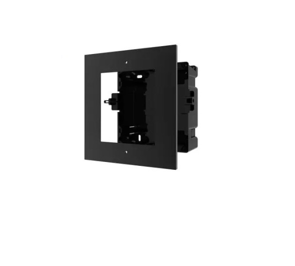 DS-KD-ACF1(O-STD)/Black/EU BV - zápustný rámček pre 1 modul čierny