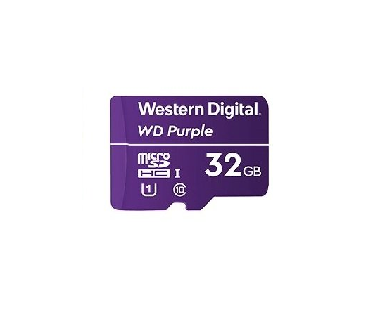 WD PURPLE microSDHC 32GB