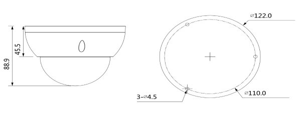 Dahua IPC-HDBW3241R-ZAS-27135-S2 dome IP kamera