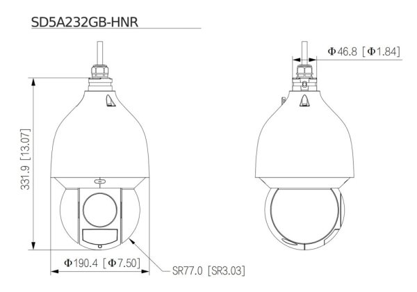 Dahua SD5A232GB-HNR 2 Mpx IP PTZ kamera
