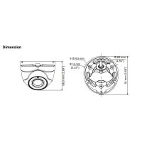 Hikvision DS-2CE56D0T-IRMF(2.8mm)