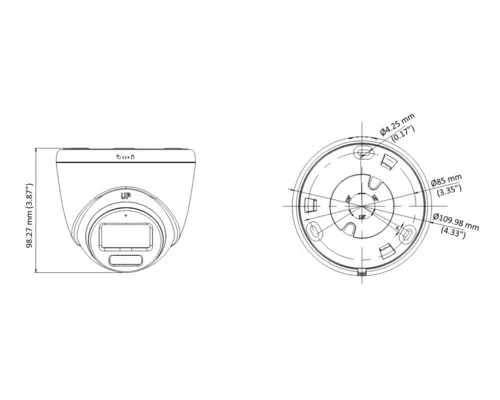 Hikvision DS-2CE72DF0T-LFS(2.8mm)