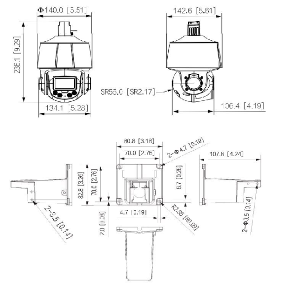 Dahua SD3E405DB-GNY-A-PV1