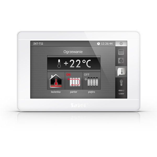 Satel INT-TSI-W dotykový ovládací panel 7”