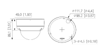 Dahua IPC-HDBW3541E-AS-0280B-S2