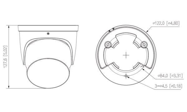 Dahua IPC-HDW5449H-ZE-LED-2712-S2