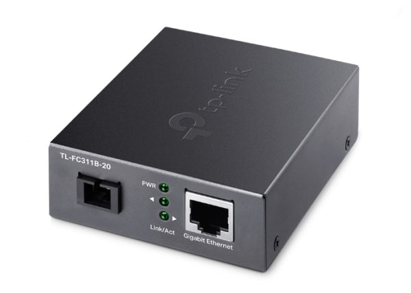TP-Link TL-FC311B-20 Gigabitový SFP média konvertor