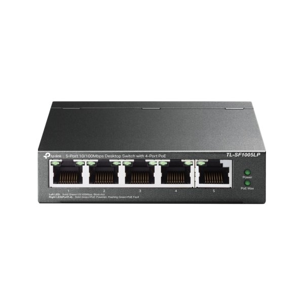 TP-Link TL-SF1005LP 5portový PoE switch
