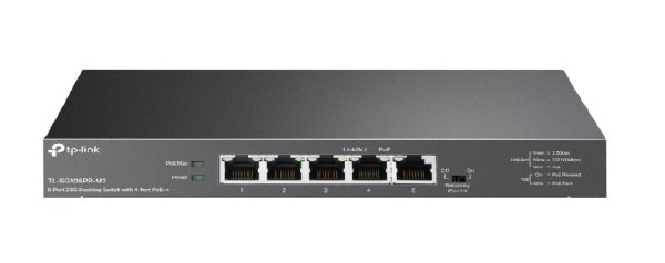 TP-Link TL-SG105PP-M2 5portový PoE++ switch