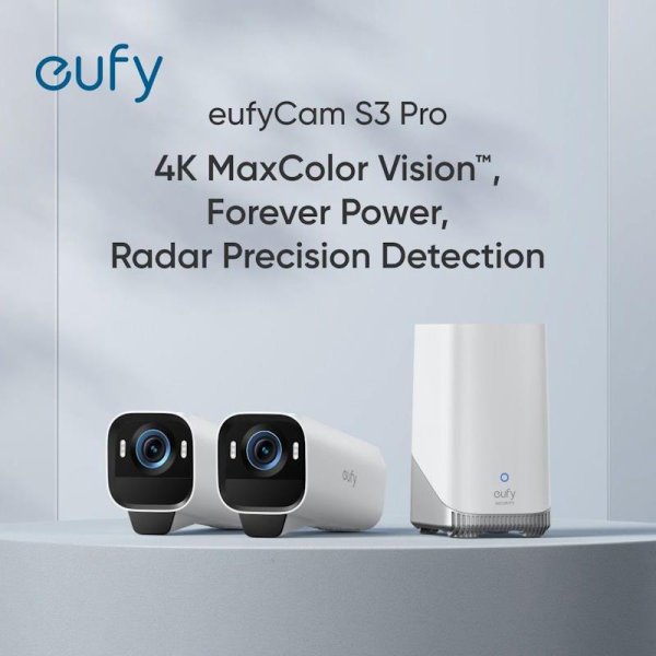 Vonkajšia kamera so solárnym nabíjaním Anker Eufy S3 Pro