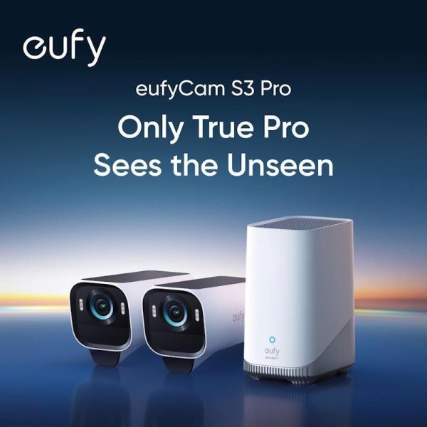 Vonkajšia kamera so solárnym nabíjaním Anker Eufy S3 Pro