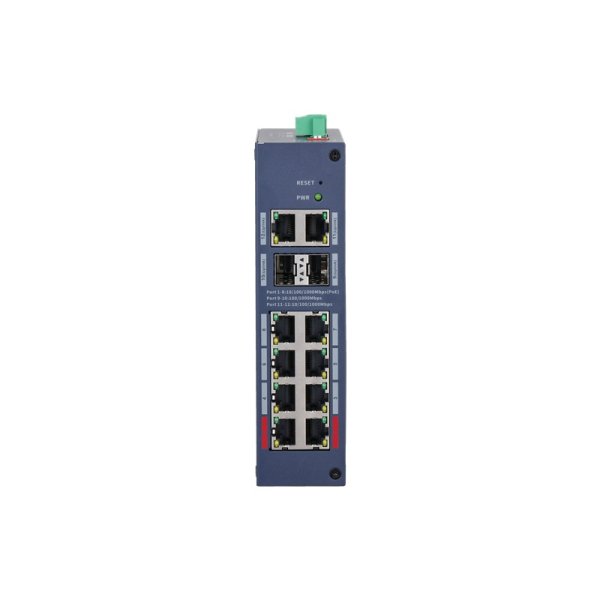 Dahua CHS4412-8GT-125 12 portový PoE switch