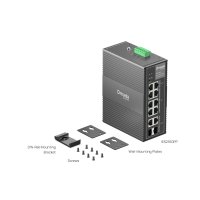 TP-Link TL-IES210GPP Omada 10portový PoE++ switch
