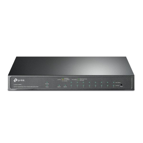 TP-Link TL-SG1210MPE 10 portový gigabitový PoE+ switch