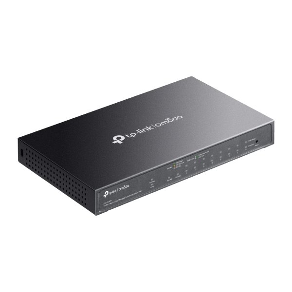 TP-Link TL-ES210GMP 10portový PoE+ Switch