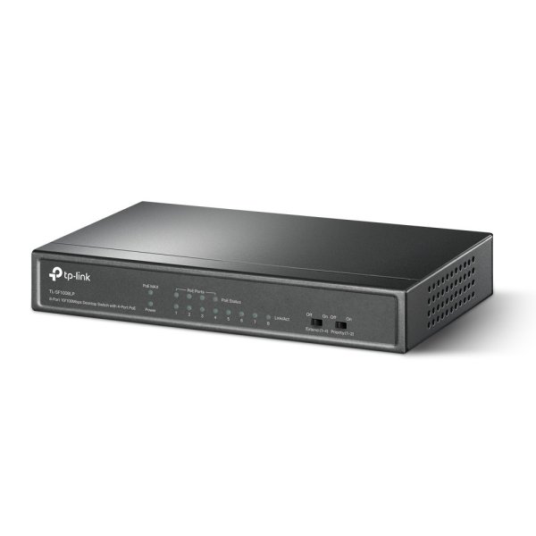 TP-link TL-SF1008LP 8portový PoE switch