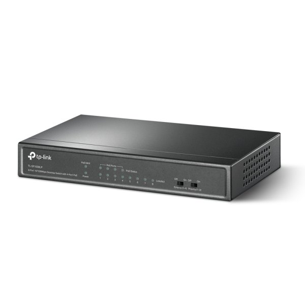 TP-link TL-SF1008LP 8portový PoE switch