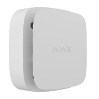 AJAX FireProtect 2 AC Heat/Smoke/CO White Požiarny detektor