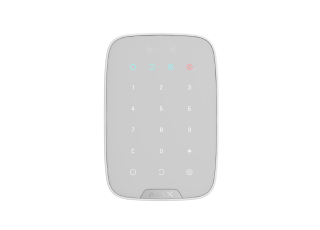AJAX Keypad Plus White Bezdrôtová dotyková klávesnica