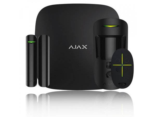 AJAX StarterKit Cam Black Bezdrôtový set