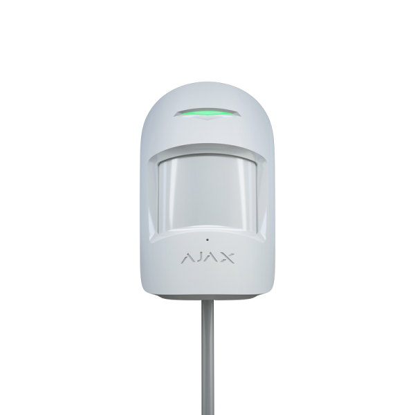 AJAX Superior CombiProtect Fibra White Drôtový kombinovaný detektor