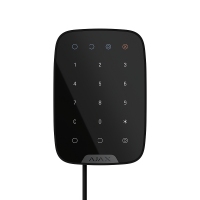 AJAX Superior KeyPad Fibra Black Drôtová dotyková klávesnica