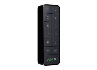 AJAX Superior Keypad Outdoor Fibra Graphite Drôtová klávesnica