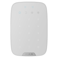 AJAX Superior KeyPad Plus G3 White Bezdrôtová dotyková klávesnica