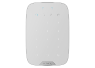 AJAX Superior Keypad Plus White Bezdrôtová dotyková klávesnica