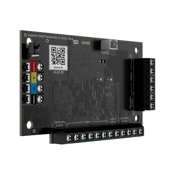 AJAX Superior MultiTransmitter IO 4X4 Fibra Modul pre integráciu