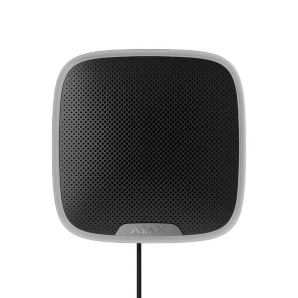 AJAX Superior StreetSiren Fibra Black Drôtová siréna