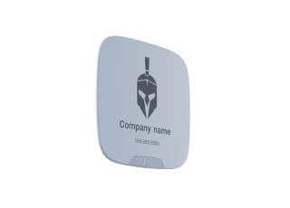 AJAX Brandplate White pre sirénu StreetSiren Doubledeck