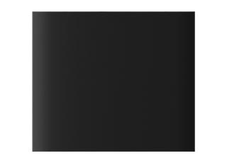AJAX CenterButton 1-gang vertical Black Stredové tlačidlo