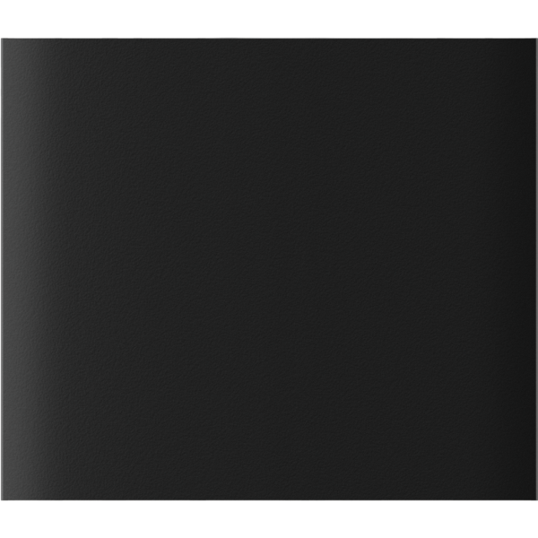 AJAX CenterButton 1-gang vertical Black Stredové tlačidlo