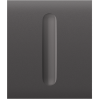 AJAX CenterButton Dimmer Grey Stredové tlačidlo