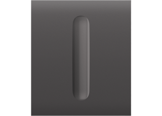 AJAX CenterButton Dimmer Grey Stredové tlačidlo