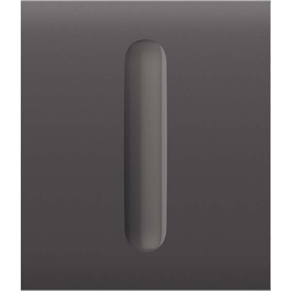 AJAX CenterButton Dimmer Grey Stredové tlačidlo
