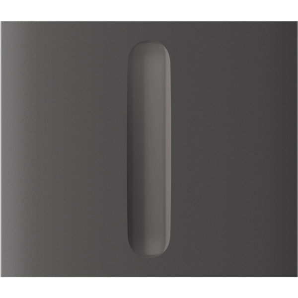 AJAX CenterButton Dimmer vertical Grey Stredové tlačidlo