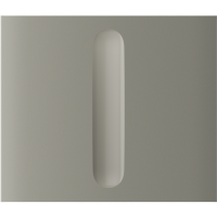 AJAX CenterButton Dimmer vertical Olive Stredové tlačidlo