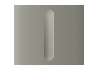 AJAX CenterButton Dimmer vertical Olive Stredové tlačidlo