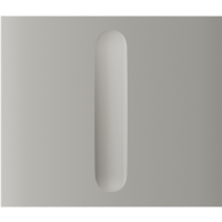 AJAX CenterButton Dimmer vertical Oyster Stredové tlačidlo