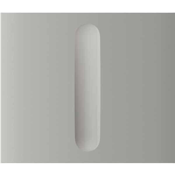 AJAX CenterButton Dimmer vertical Oyster Stredové tlačidlo