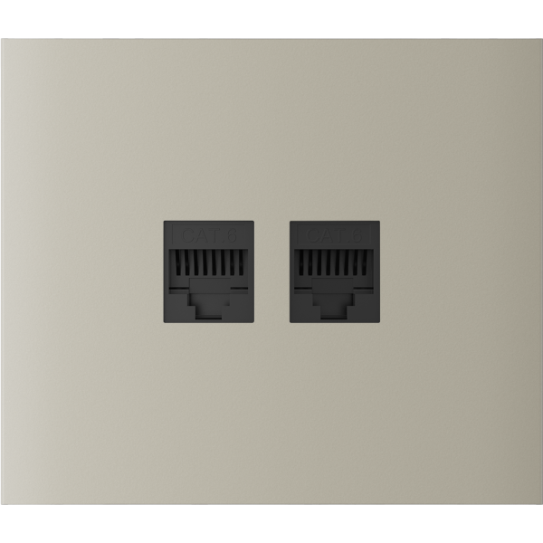 AJAX CenterCover (LAN) vertical Ivory Stredový kryt
