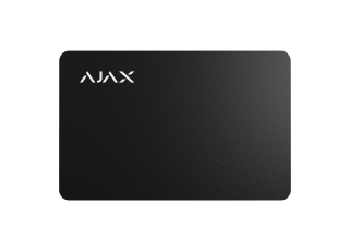 AJAX Pass 1pcs Black, Prístupová karta k čítačkám AJAX