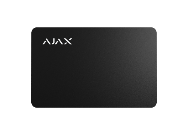 AJAX Pass 1pcs Black, Prístupová karta k čítačkám AJAX