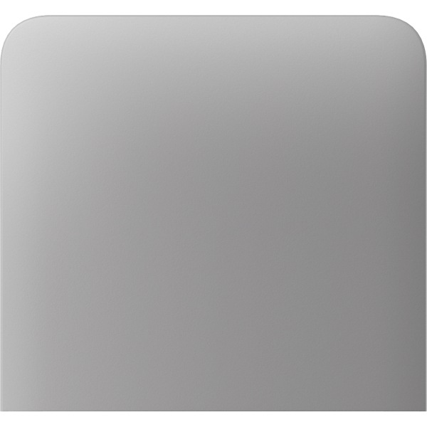 AJAX SideButton 1-gang vertical Fog Bočné tlačidlo