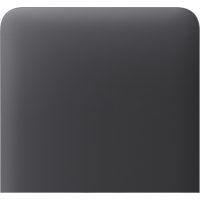 AJAX SideButton 1-gang vertical Graphite Bočné tlačidlo