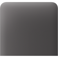 AJAX SideButton 1-gang vertical Grey Bočné tlačidlo